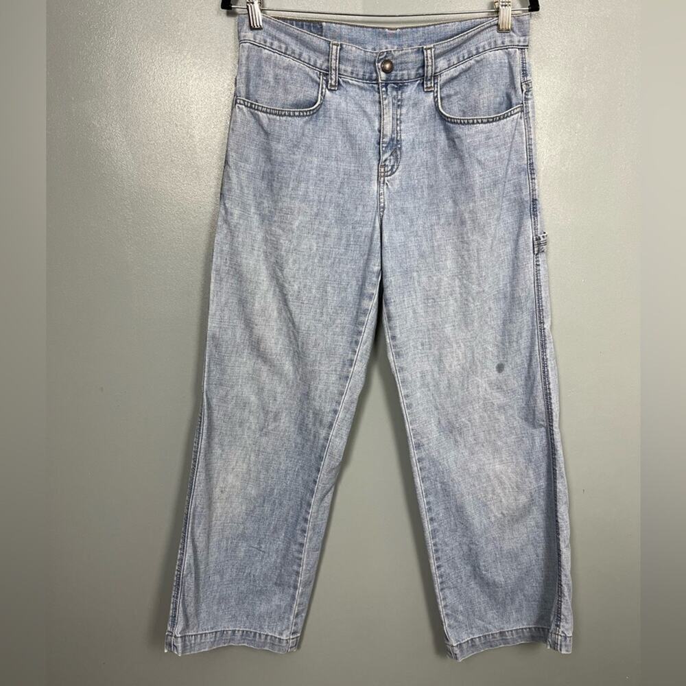 Vintage Levi’s Wide Leg Carpenter Hammer Loop Light Denim
